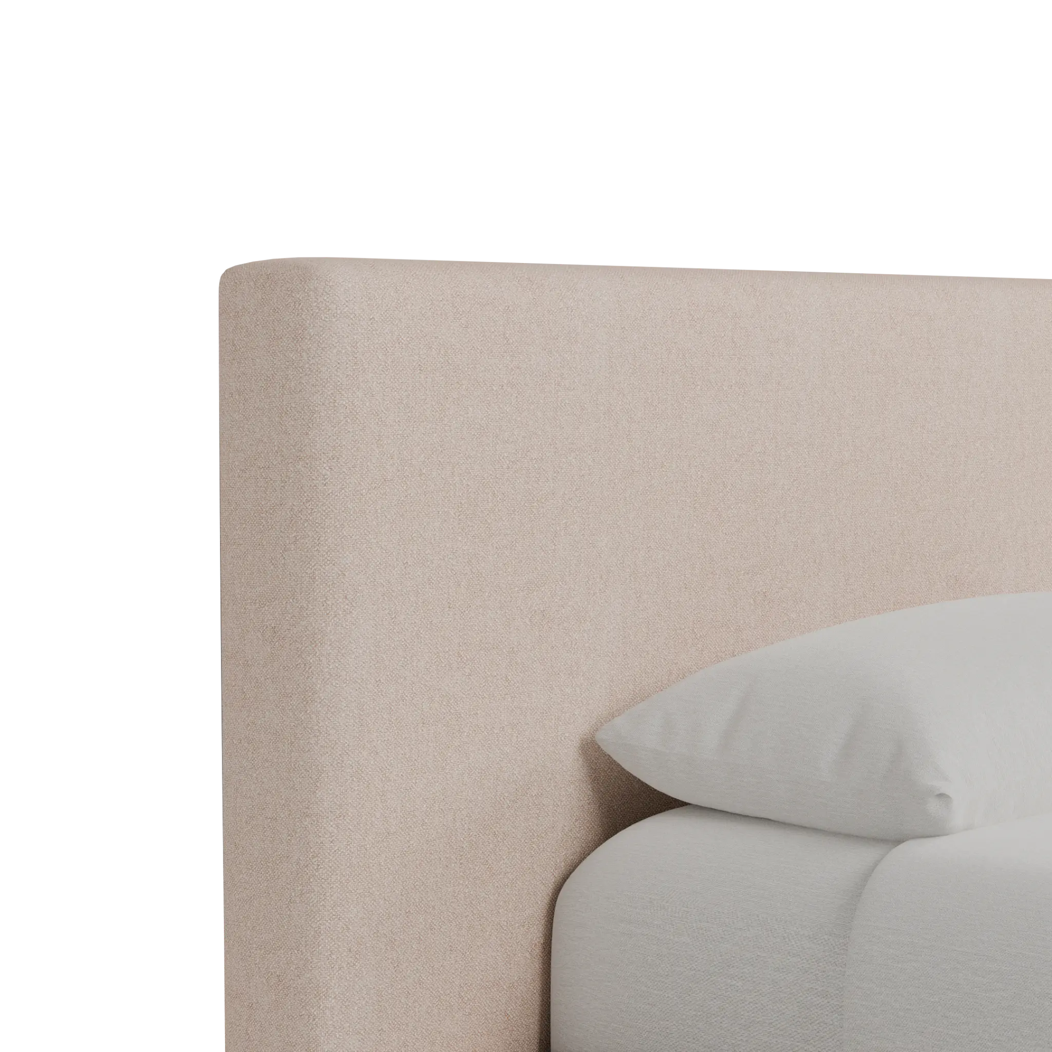 Grayton Natural Beauty Light Blue 44" Upholstered Platform Bed Grayton Natural Beauty Light Blue 44" Upholstered Platform Bed