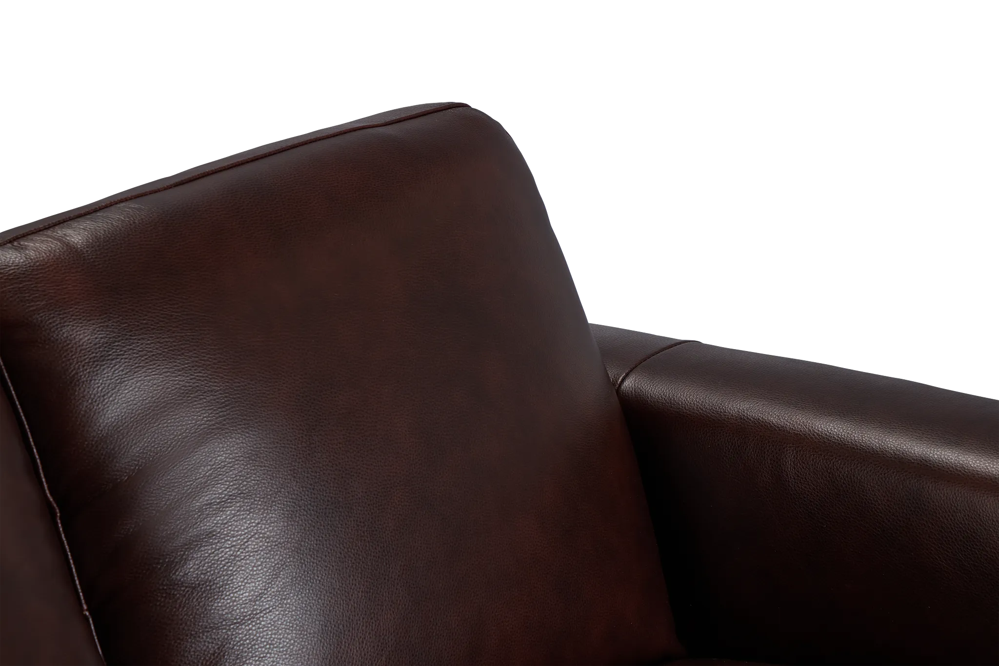 Lane Medium Brown Lthr/vinyl Loveseat