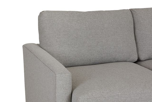 Noah Khaki Fabric Large Right Chaise Sectional