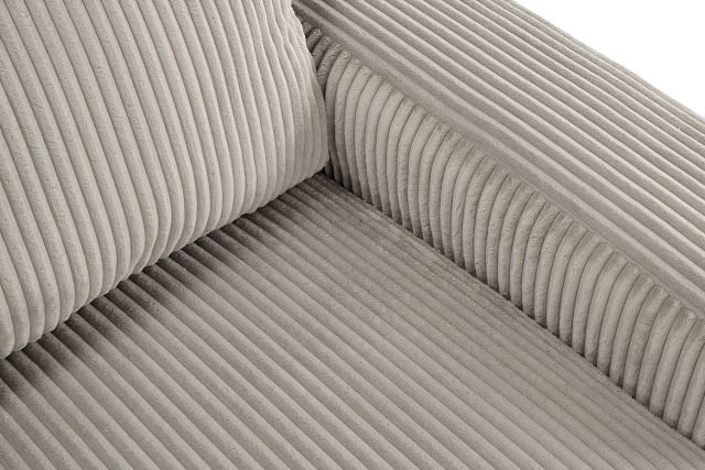 Charlie Gray Fabric Medium Two-arm Sectional