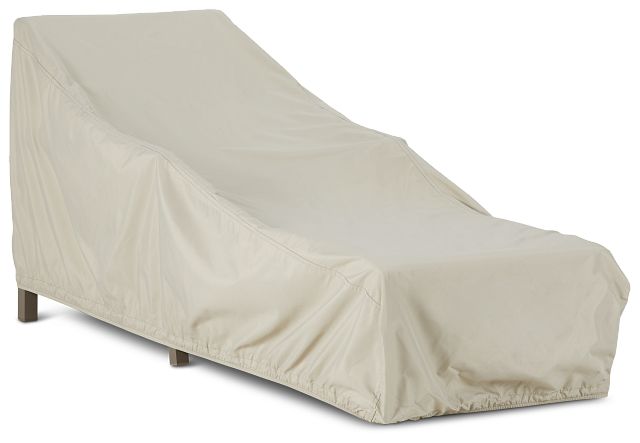 Khaki Small Outdoor Chaise Cover (0)