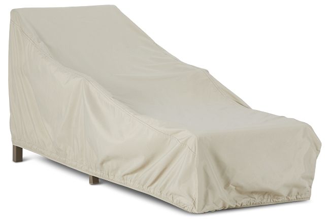 Khaki Small Outdoor Chaise Cover