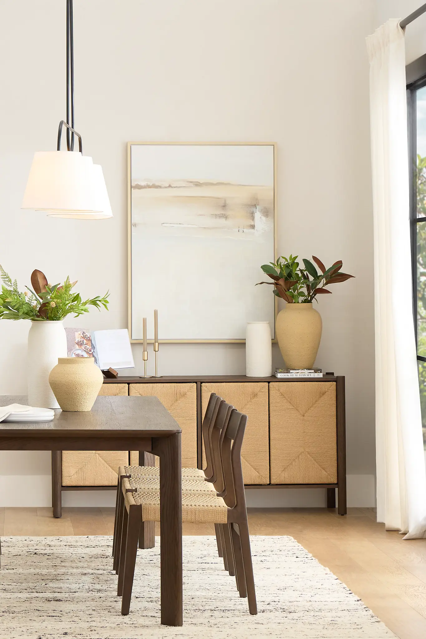 Santorini Dark Tone 79" Rectangular Table Santorini Dark Tone 79" Rectangular Table