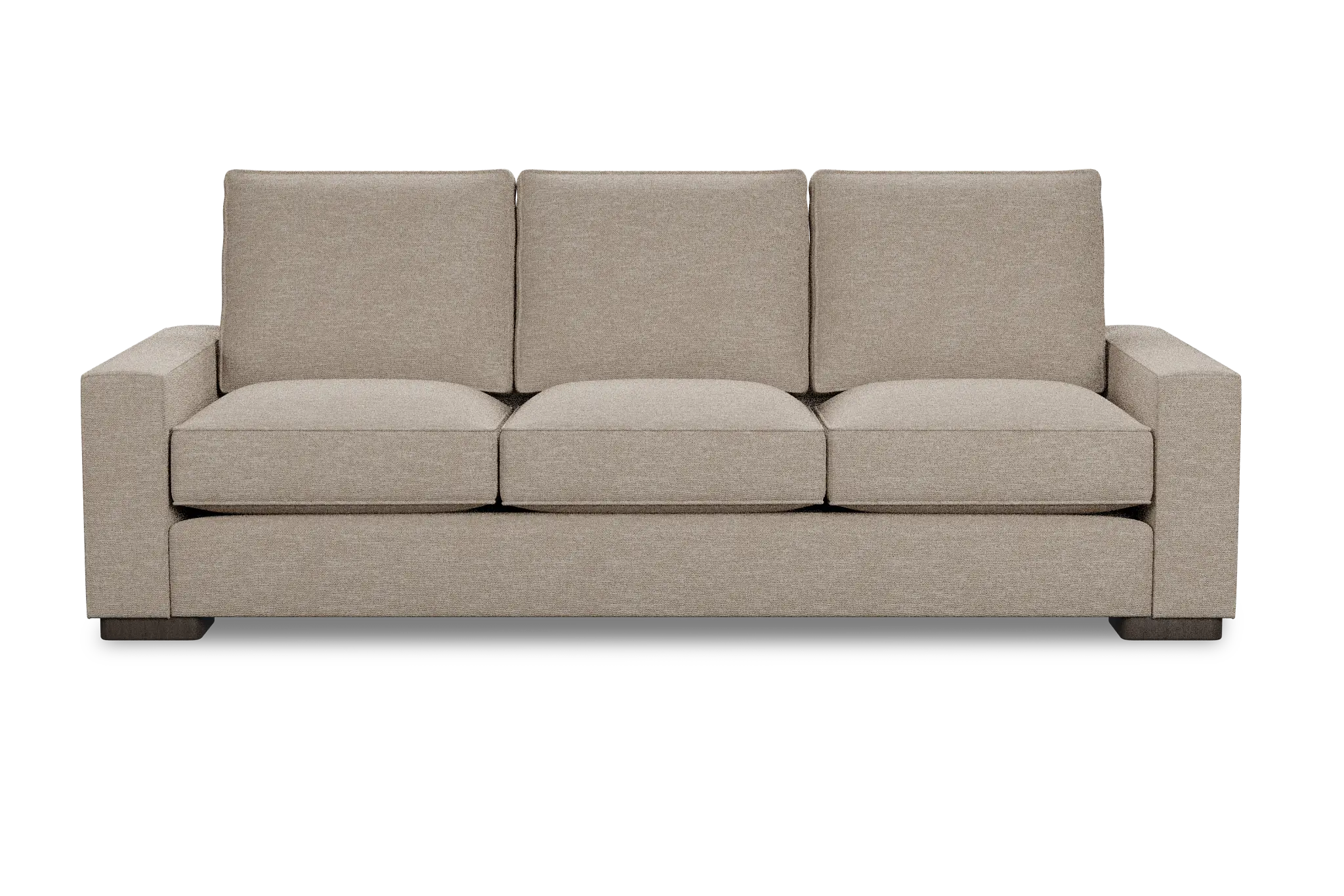 Edgewater Victory Taupe 96" Sofa W/ 3 Cushions Edgewater Victory Taupe 96" Sofa W/ 3 Cushions