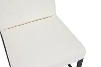 Harlem White 30" Upholstered Barstool