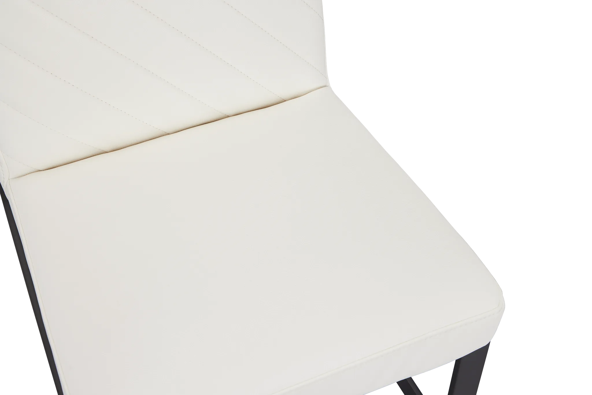 Harlem White 30" Upholstered Barstool