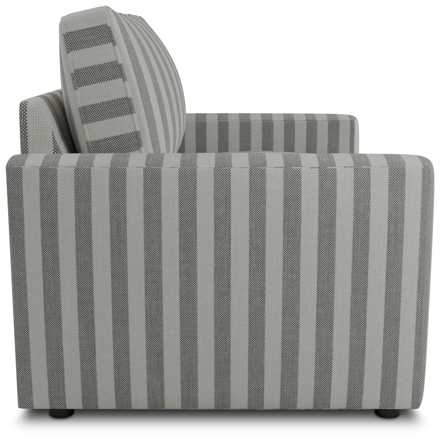 Siesta Sea Lane Dark Gray Fabric Memory Foam Sleeper