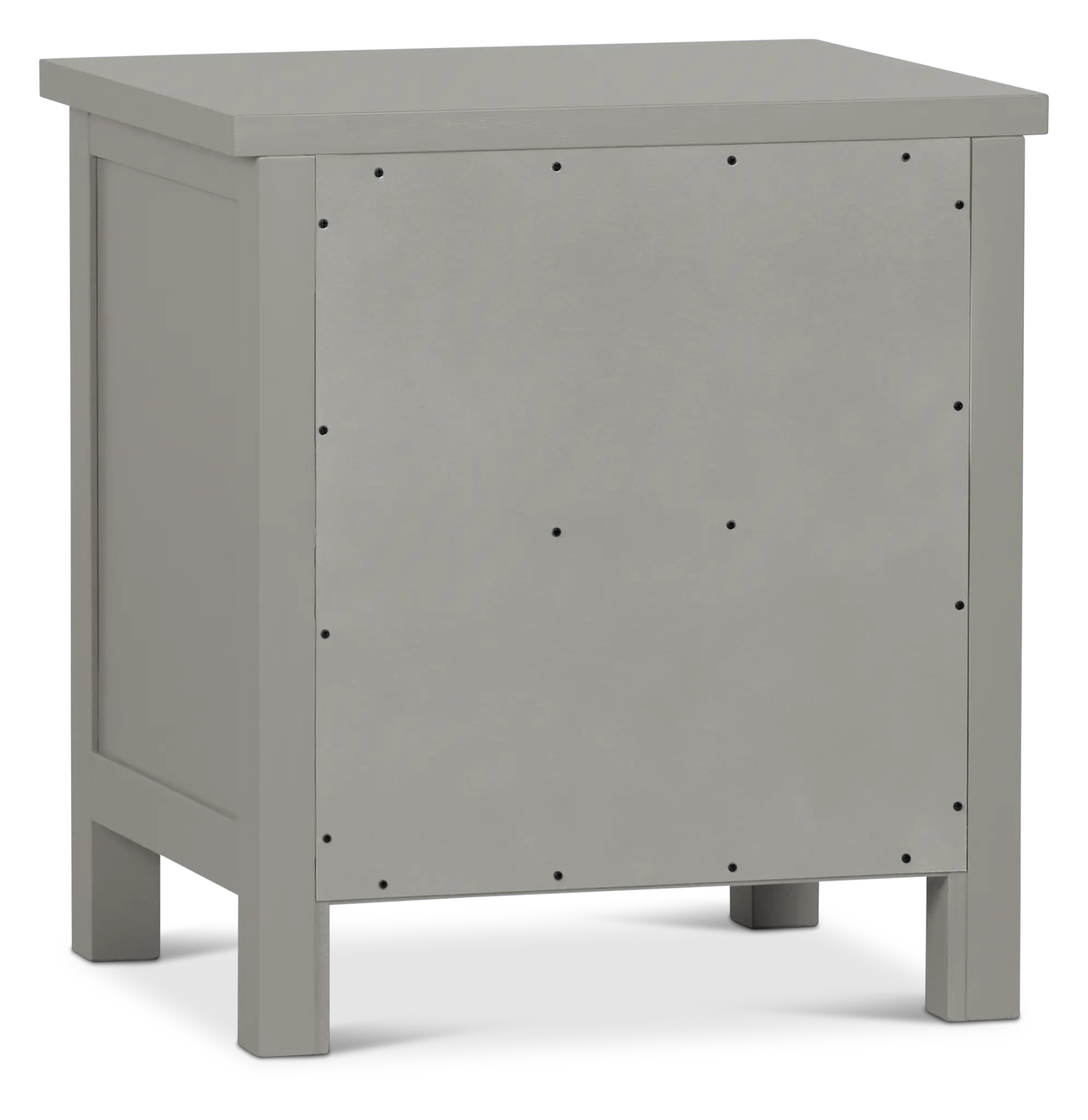 Charleston Gray 2-drawer Nightstand Charleston Gray 2-drawer Nightstand