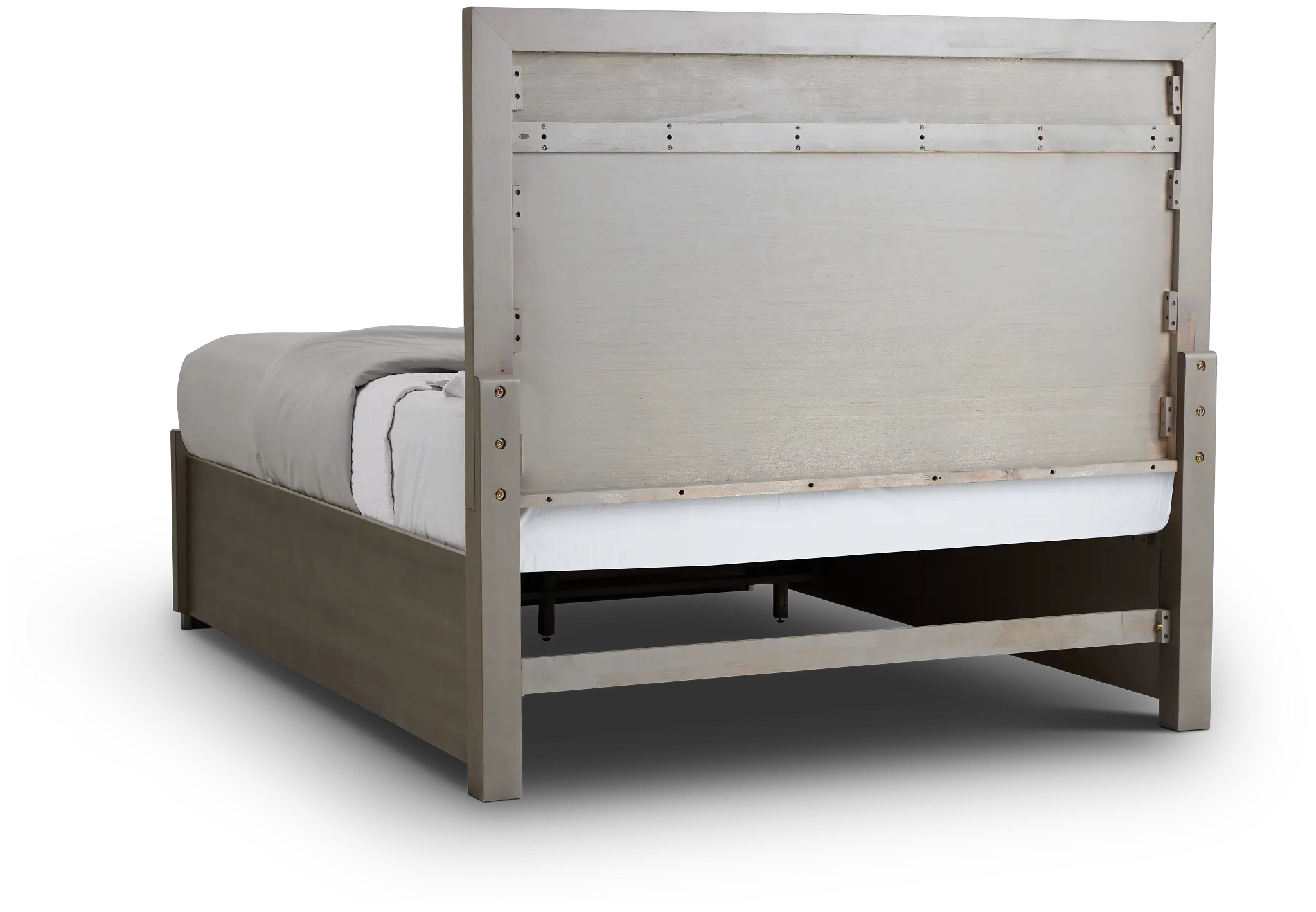 Zurich Gray Panel Storage Bed Zurich Gray Panel Storage Bed