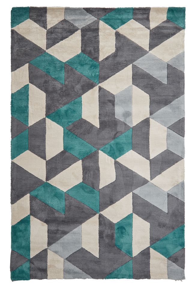 Juvel Green 5x8 Area Rug