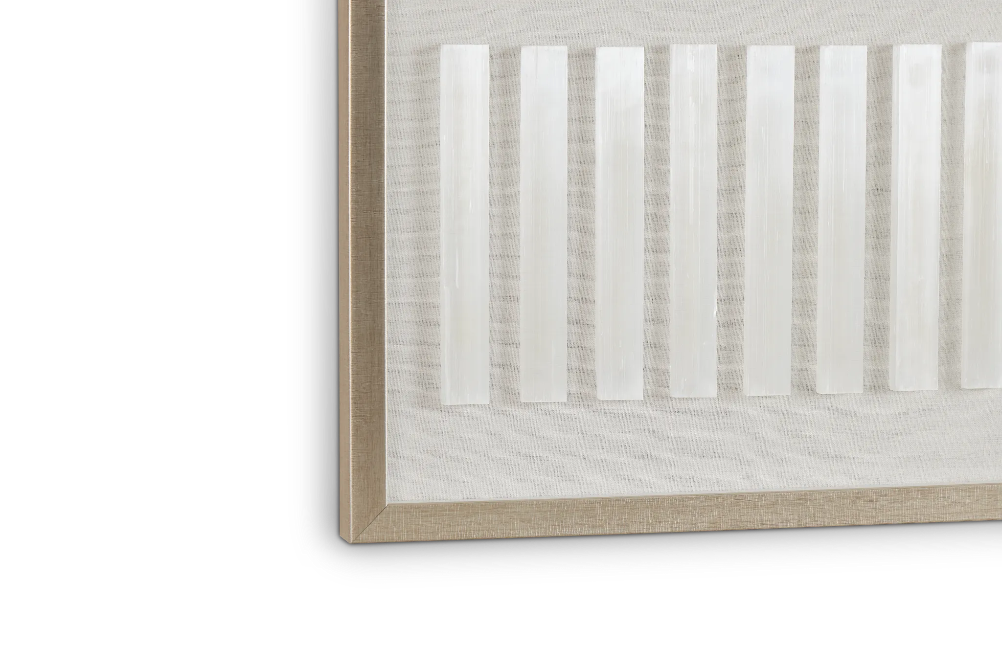 Loch White Canvas Wall Art