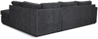 Maxie Dark Gray Micro Small Right Bumper Sectional