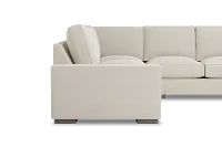 Edgewater Elite Ivory Medium Right Chaise Sectional