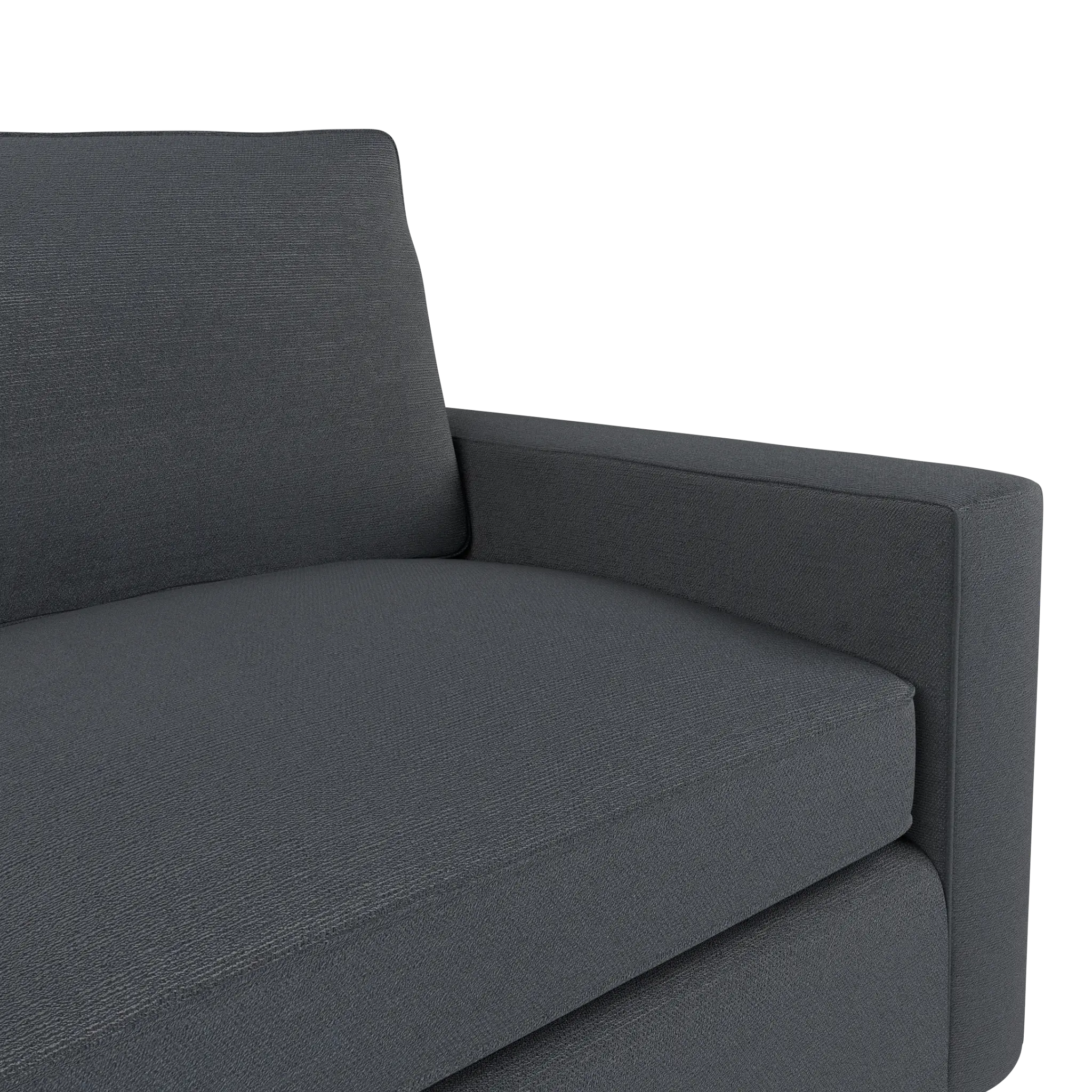 Siesta Peyton Dark Blue Fabric Memory Foam Sleeper Siesta Peyton Dark Blue Fabric Memory Foam Sleeper