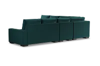 Edgewater Joya Teal Large Two-arm Sectional