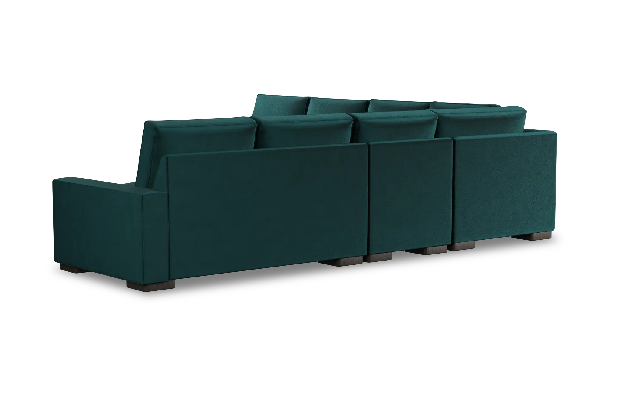 Edgewater Joya Teal Large Two-arm Sectional Edgewater Joya Teal Large Two-arm Sectional