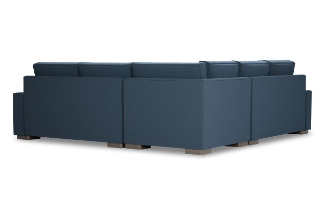Edgewater Elite Blue Small Two-arm Sectional