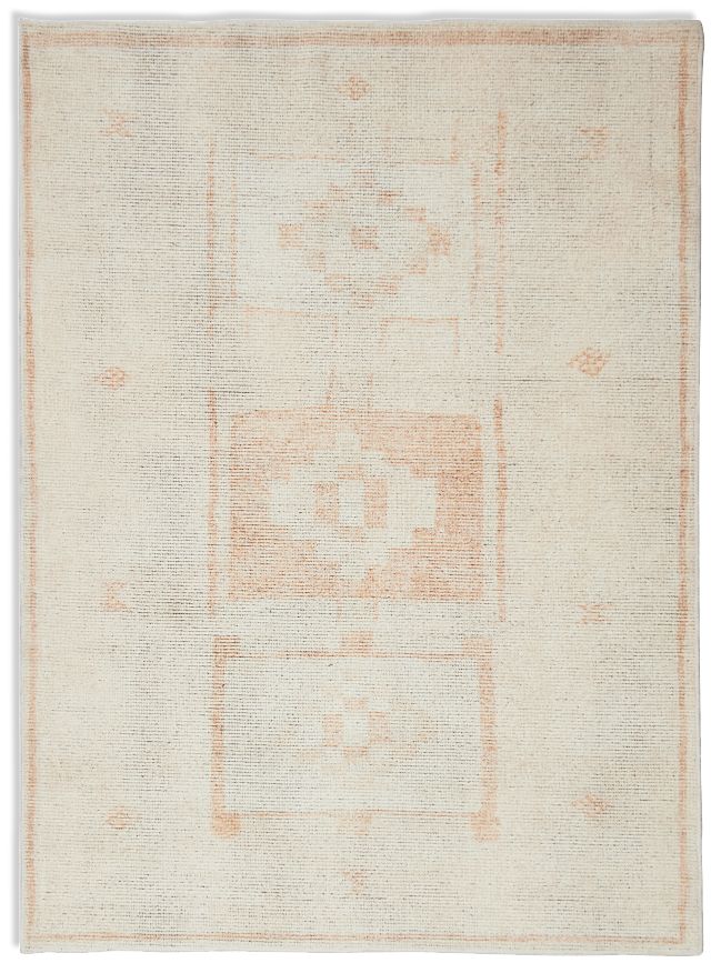 Tessa Orange 5x7 Area Rug