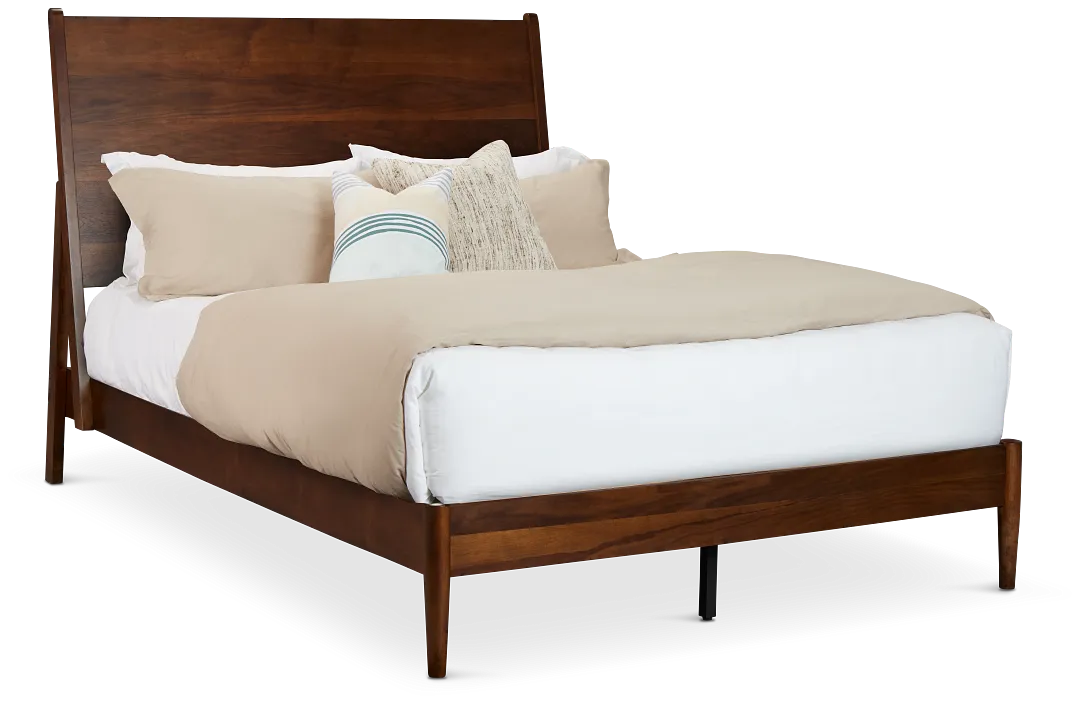 Palmdale Dark Tone Platform Bed