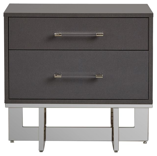 Cortina Gray Nightstand (0)