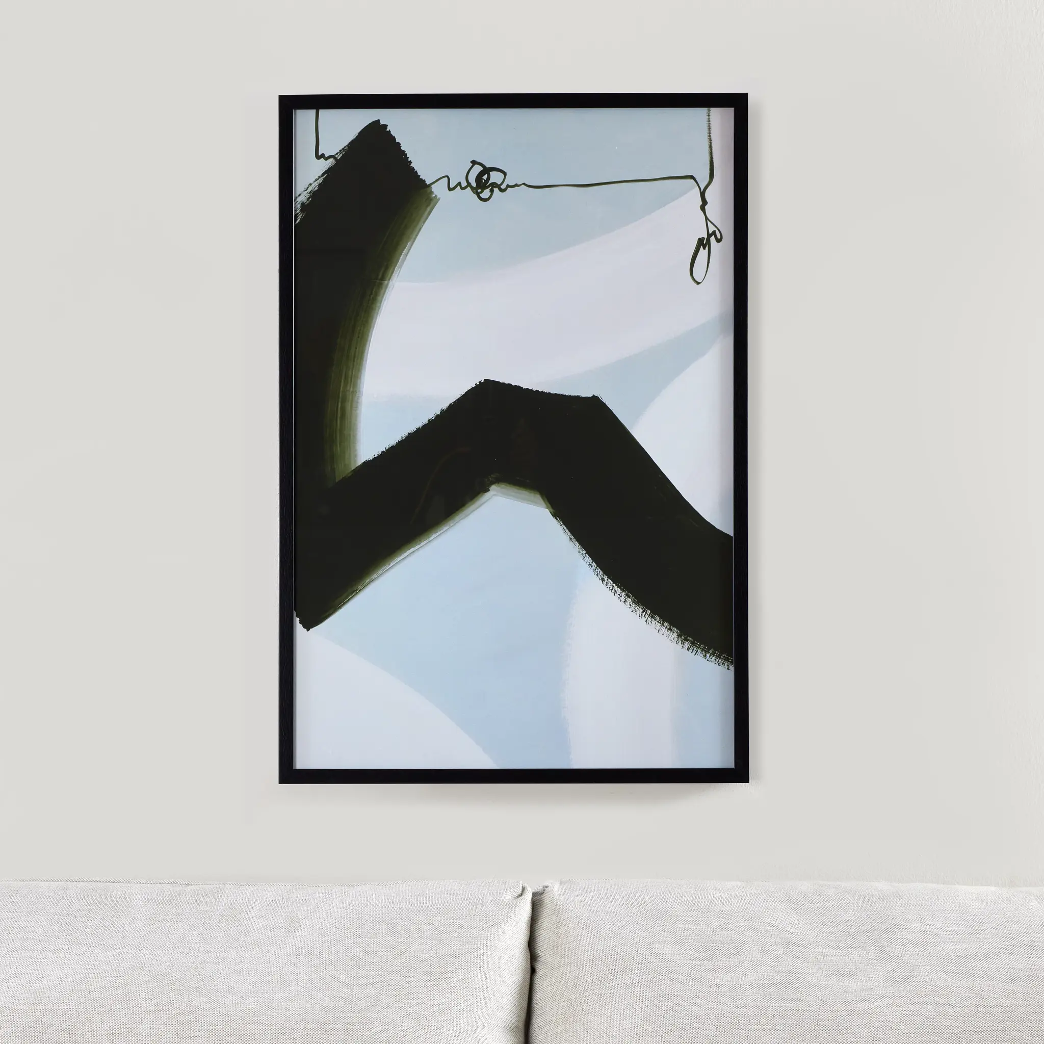 Lineoni Light Beige Framed Wall Art Lineoni Light Beige Framed Wall Art