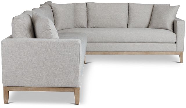 Emma Gray Medium Two-arm Sectional