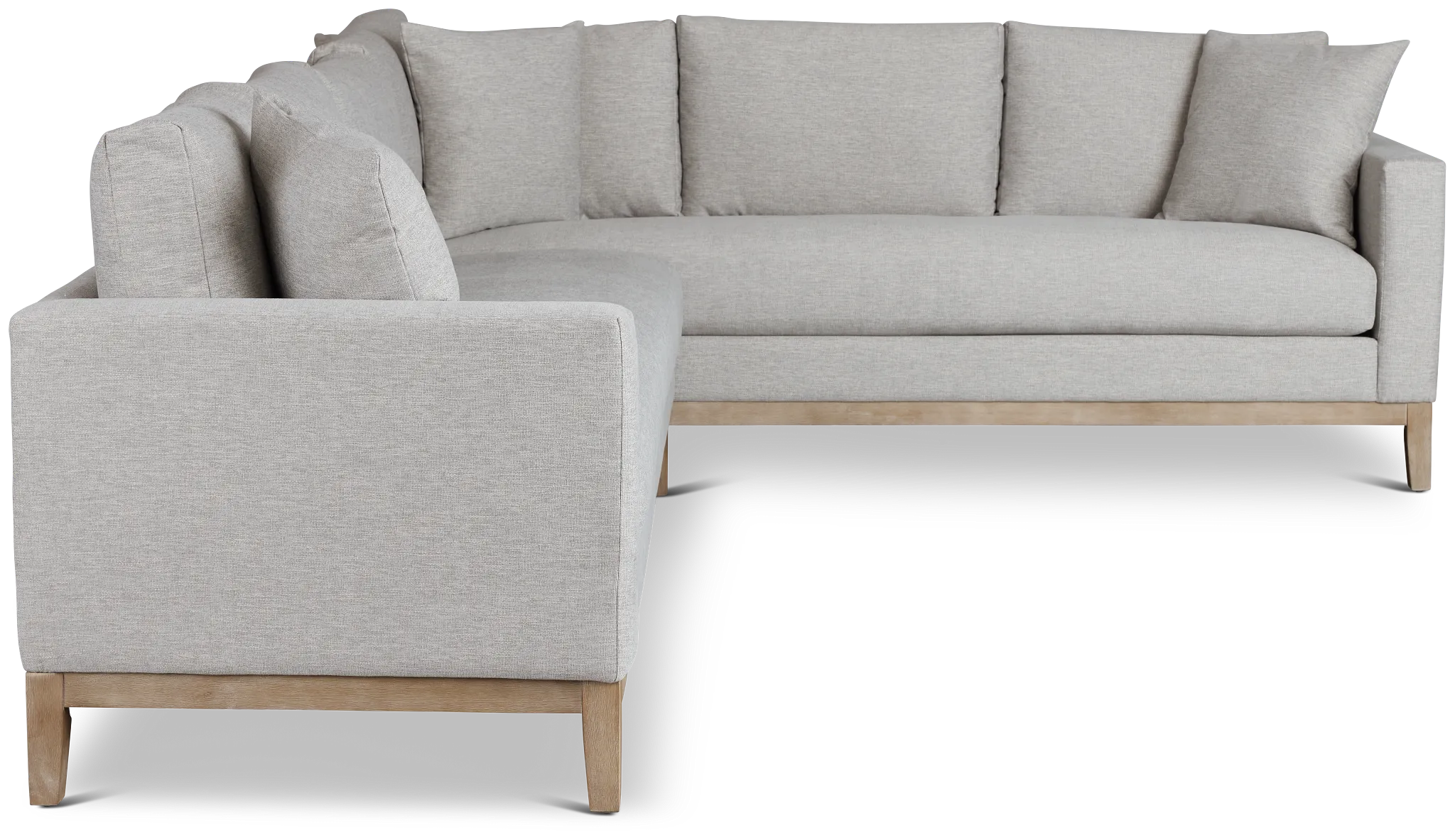 Emma Gray Medium Two-arm Sectional