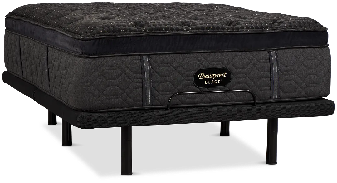 Beautyrest Black Series Four Summit Plush Deluxe Adjustable Mattress Set