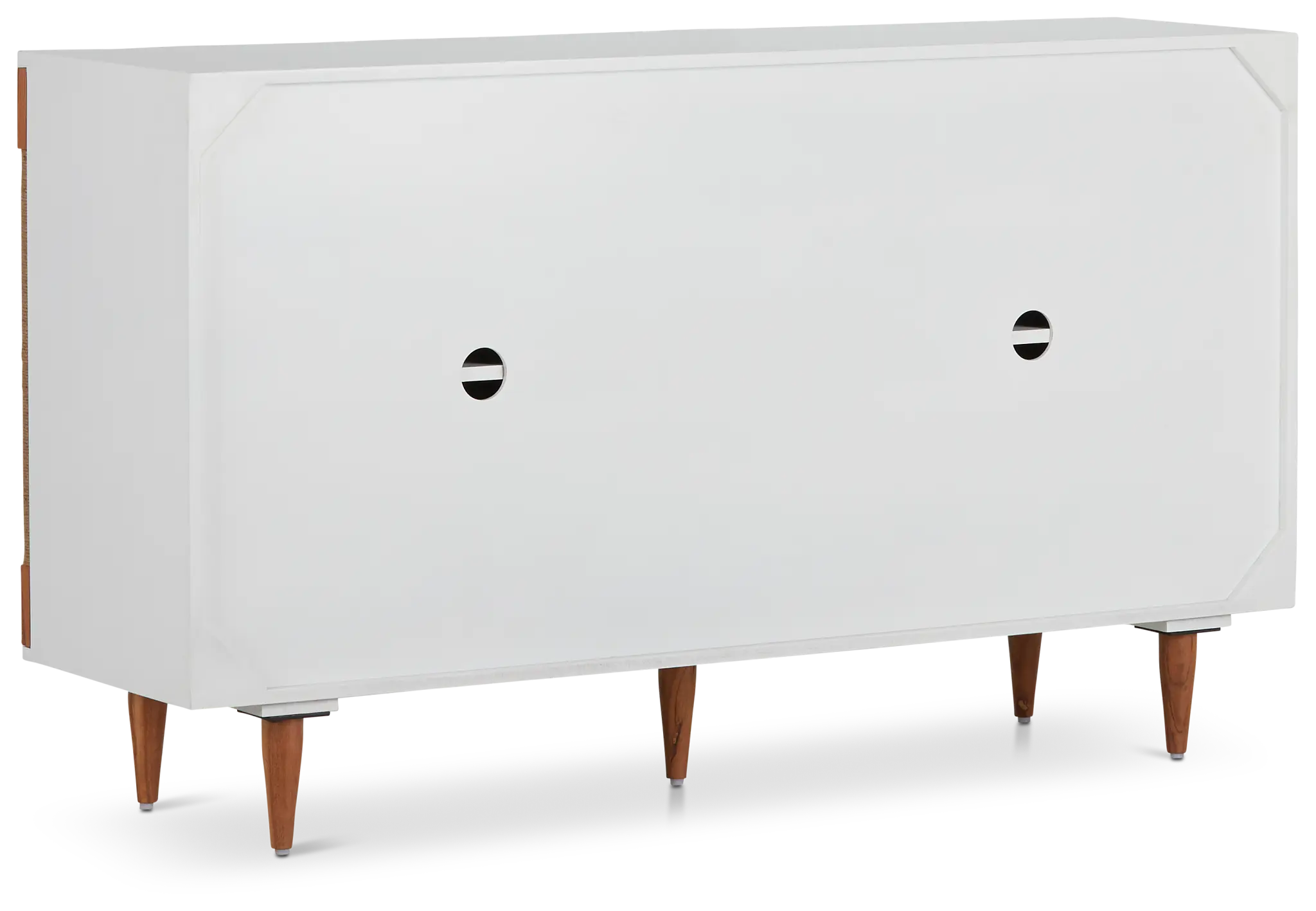 Woven Two-tone Four-door Cabinet Woven Two-tone Four-door Cabinet