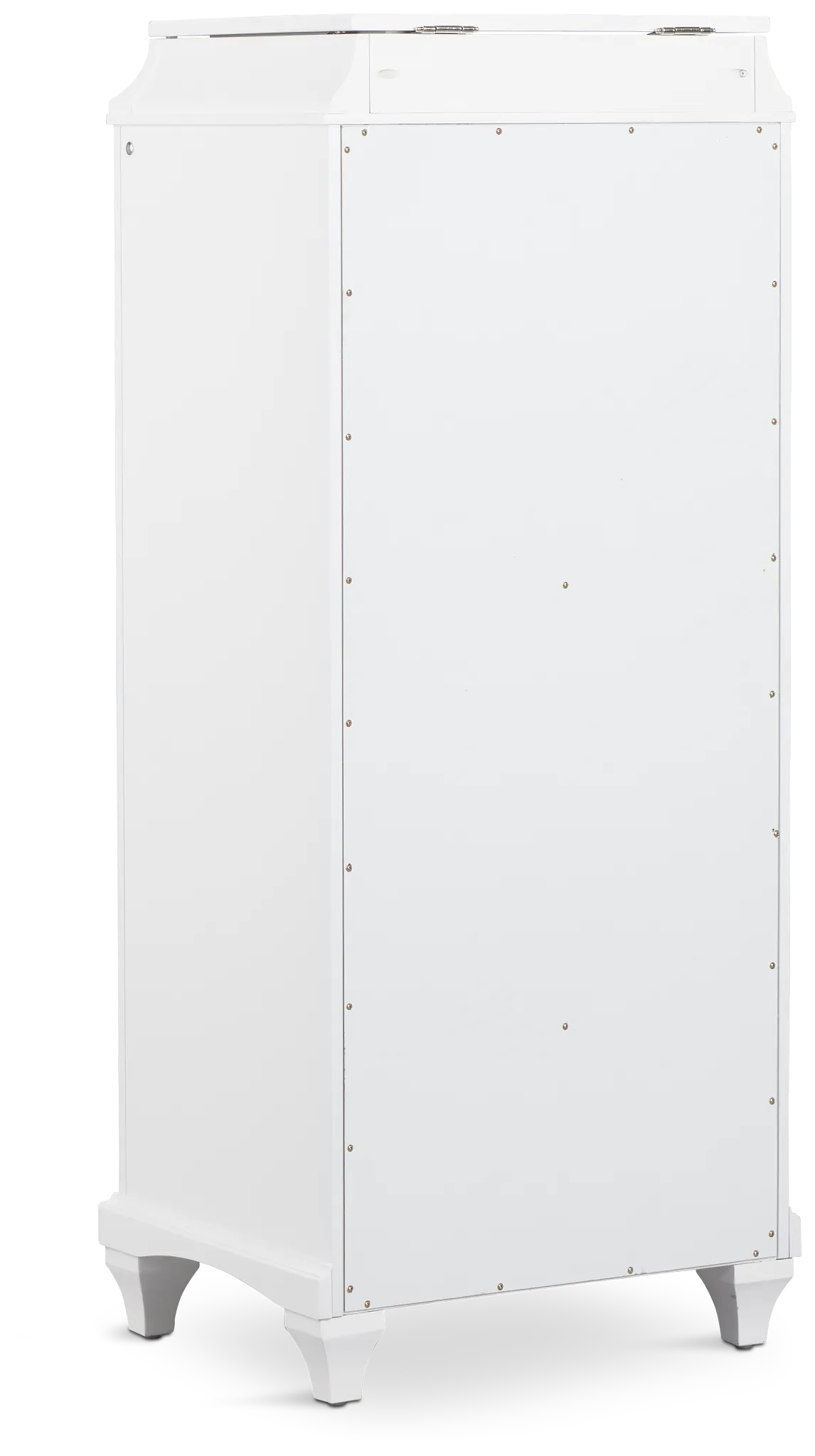 Milan White Lingerie Chest