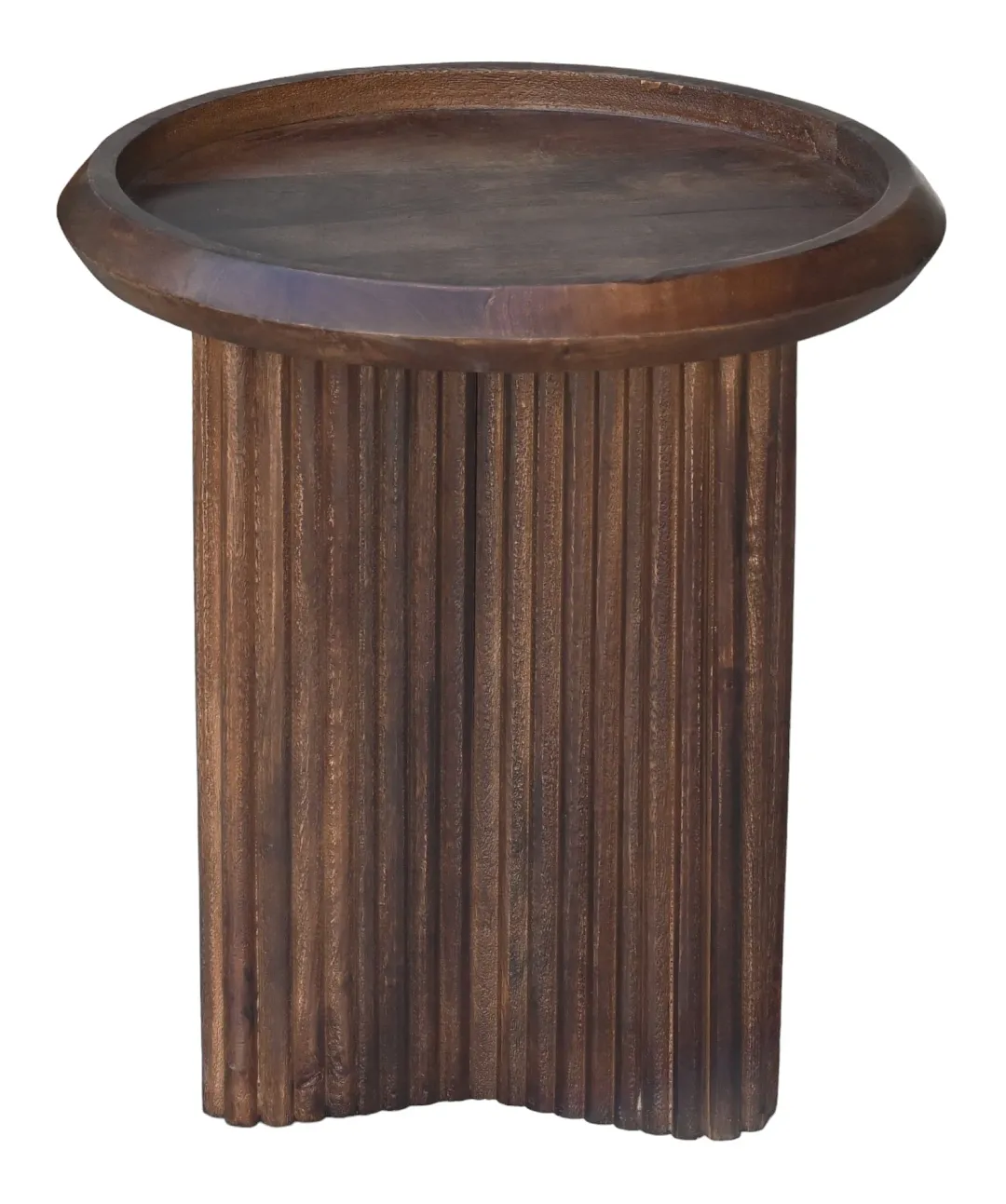 Ramsey Mid Tone Round End Table