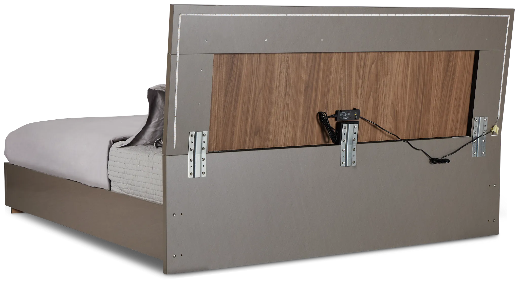 Palermo Two-tone Platform Bed