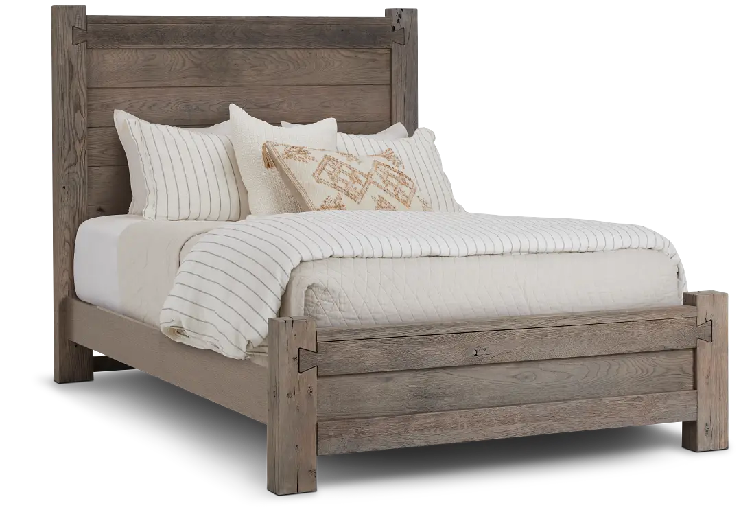 Salt Lake Gray Poster Bed Salt Lake Gray Poster Bed