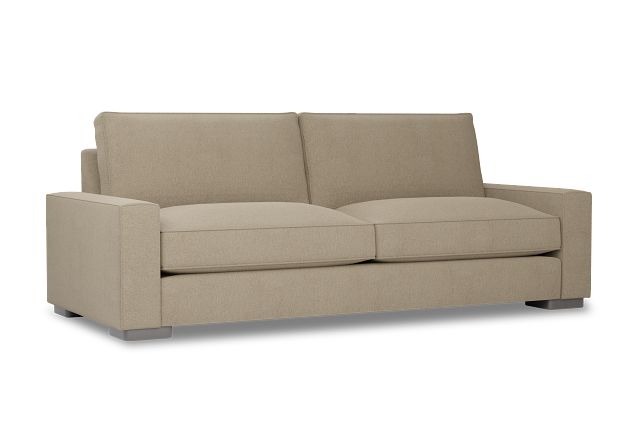 Edgewater Elite Taupe 96" Sofa W/ 2 Cushions