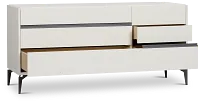 Oslo White Dresser
