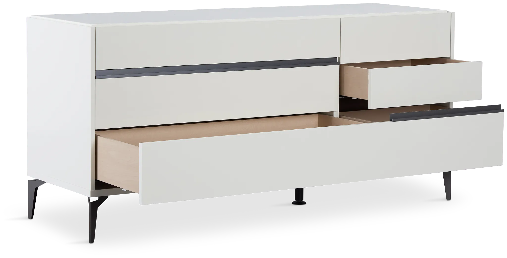 Oslo White Dresser