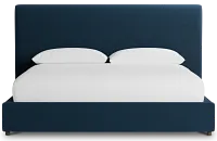 Grayton Elite Navy 54" Upholstered Platform Bed