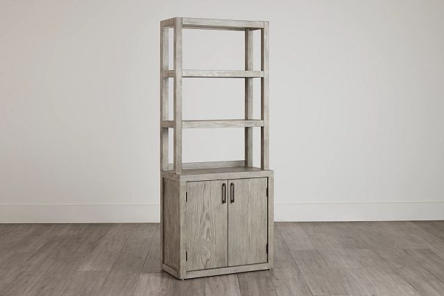 Arlington Light Tone Door Bookcase