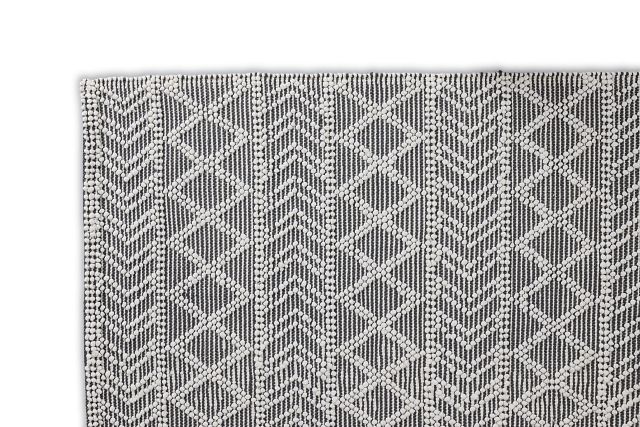 Luna Dark Gray 5x8 Area Rug