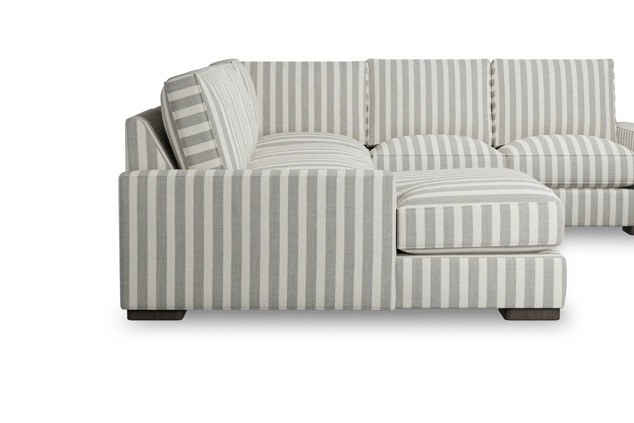 Edgewater Sea Lane Dark Gray Medium Left Chaise Sectional