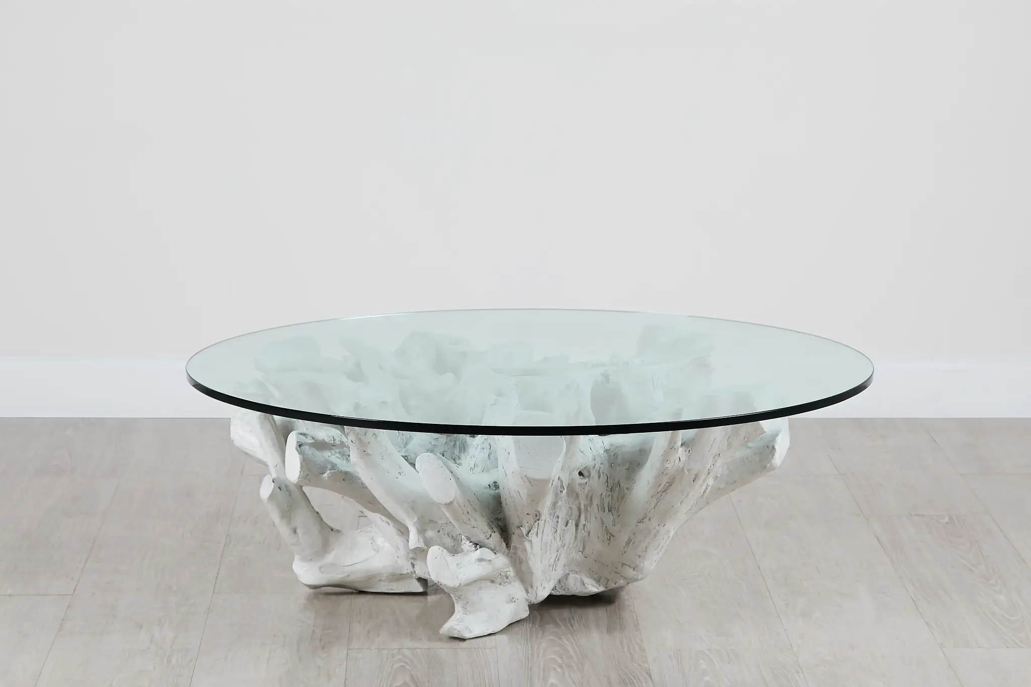 Ocean Drive Glass Round Coffee Table Ocean Drive Glass Round Coffee Table