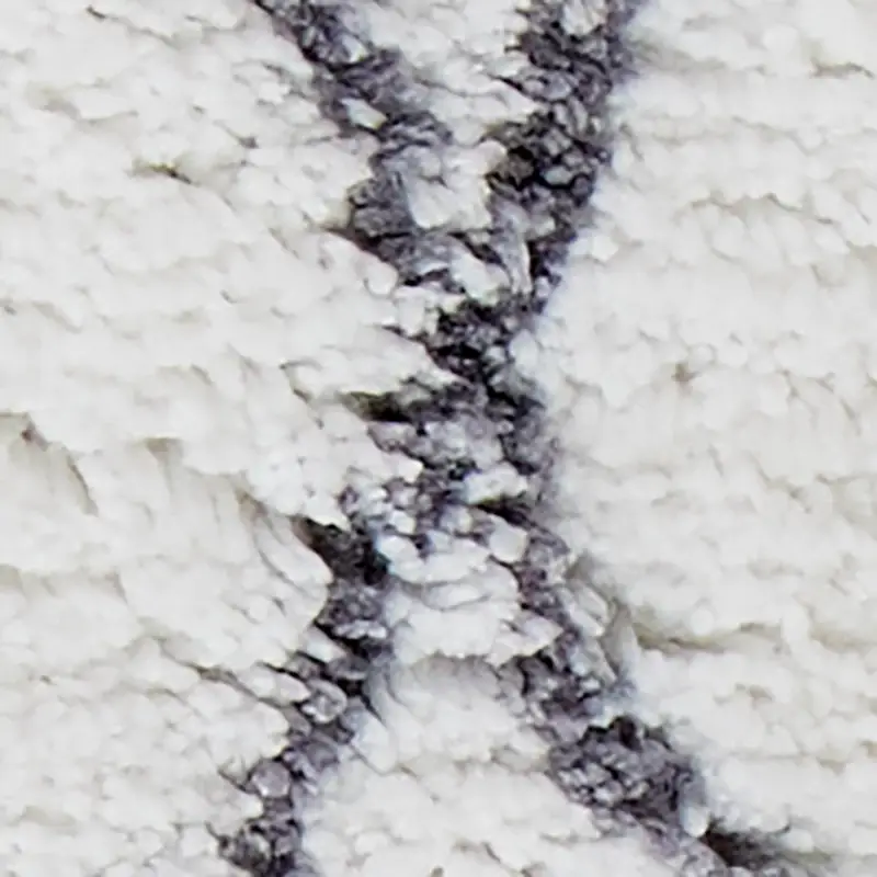 WHITE Morgan White 8x11 Area Rug