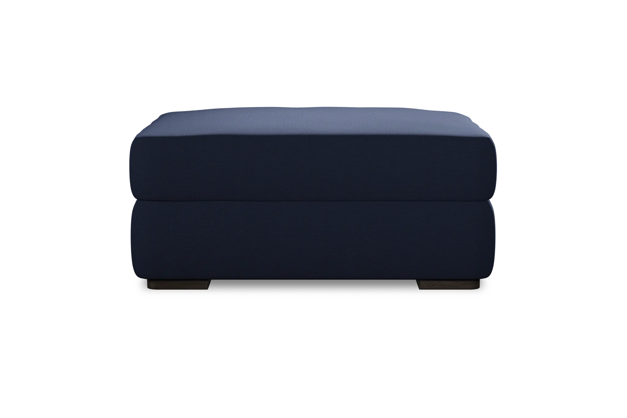 Edgewater Peyton Dark Blue Ottoman