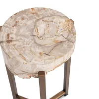 Reef Light Tone Small Round Accent Table