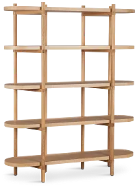 Malibu Light Tone Etagere