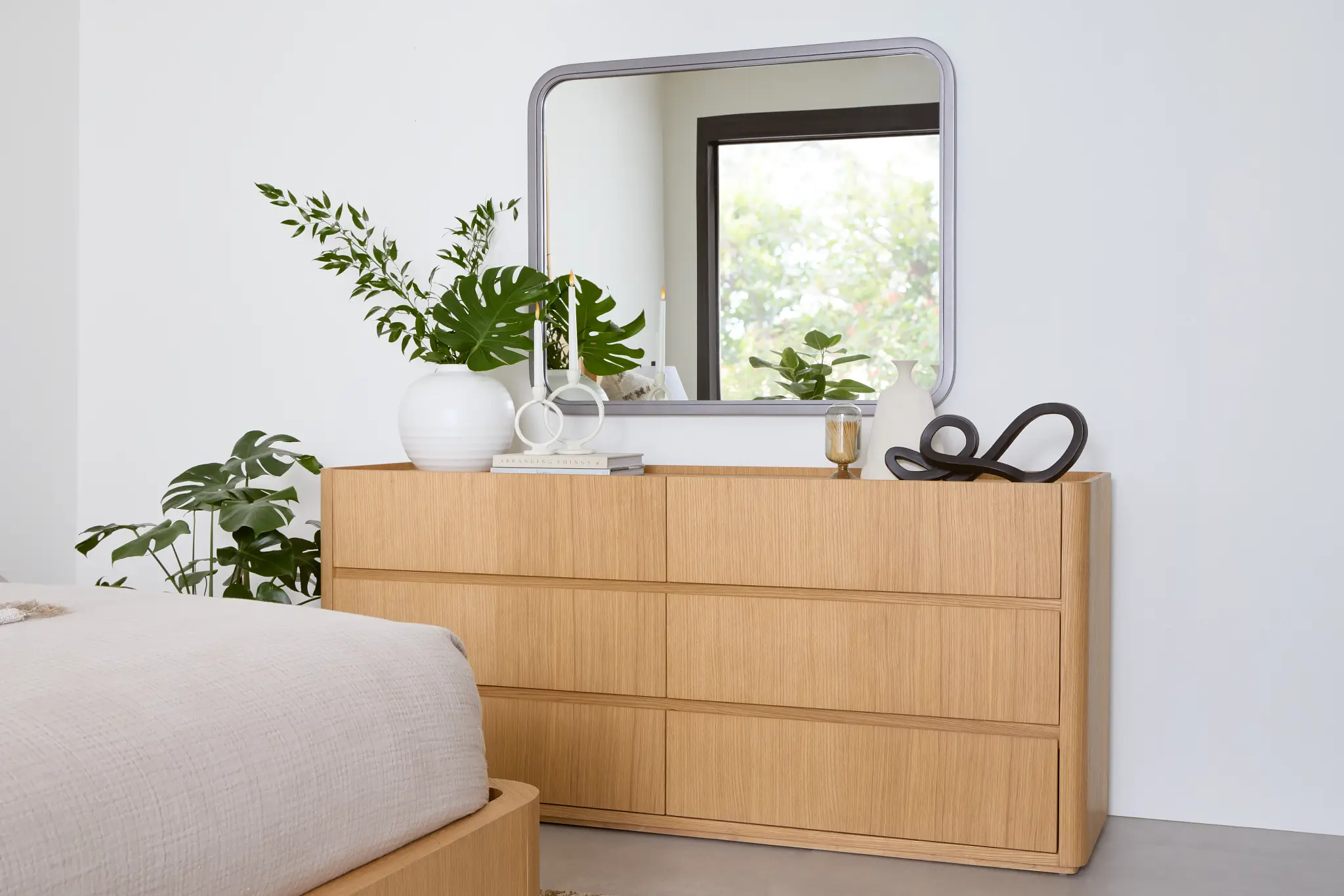 Nomad Light Tone Dresser & Mirror Nomad Light Tone Dresser & Mirror