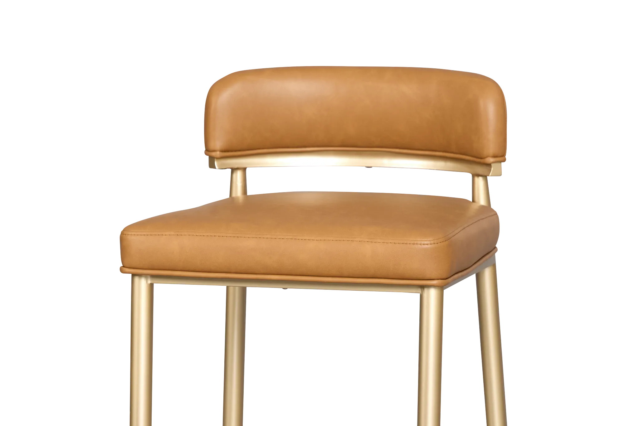Wren Brown Fabric Adjustable Barstool