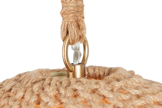 Waverlin Jute Pendant