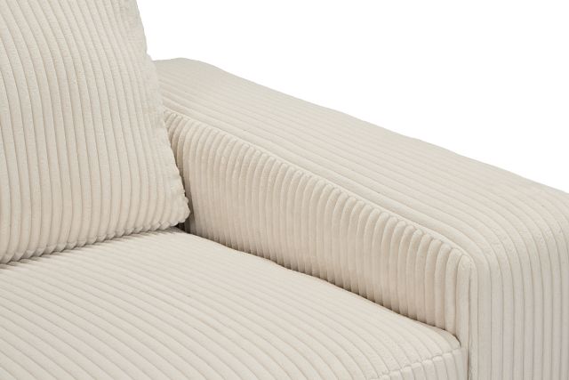 Charlie Ivory Fabric Chair