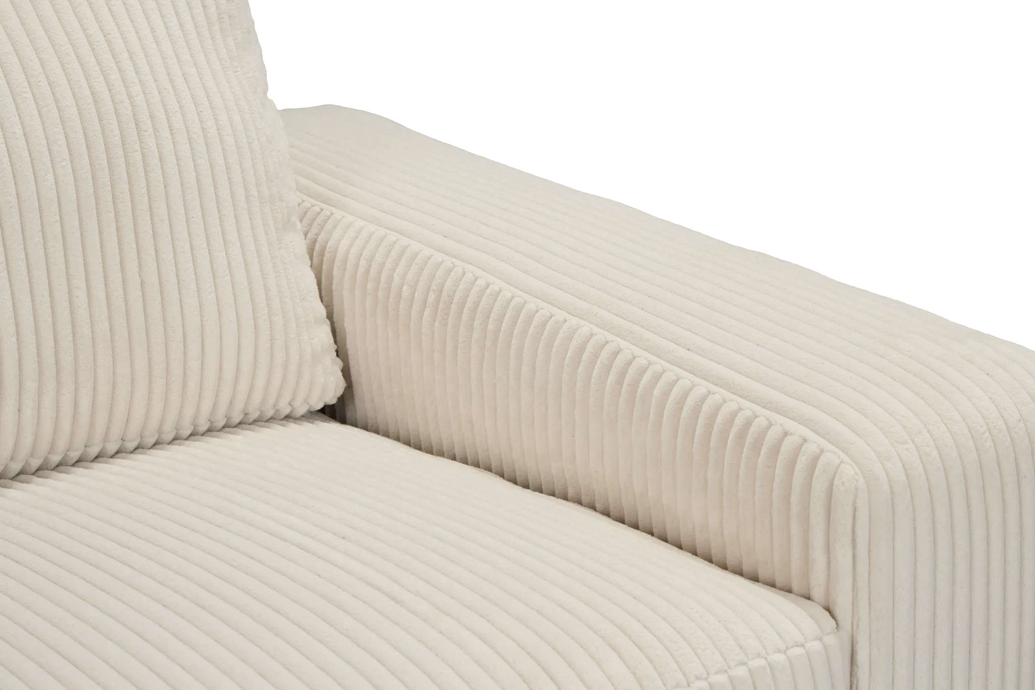Charlie Ivory Fabric Chair